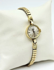 Vintage Omega Cocktail Petite Damenuhr 14K Gold Filled B&A 17 Jewel Wind Up - Bild 1 von 13