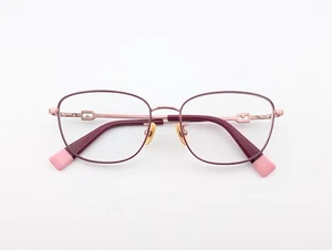 Furla Eyeglasses, Frames Only, Titanium, VFU562K 08AG,53-16-140,Purple/Rose Gold - Picture 1 of 20