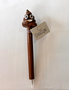 Penmoji Poop Emoji Pen - Black Ink  NEW - Picture 1 of 1