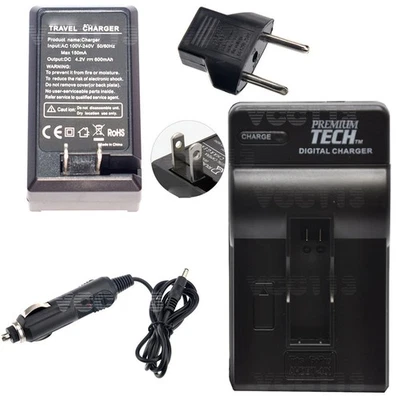 Charger for GoPro Hero4 Silver/Black  AHDBT-401 (Alternative With AHBBP-401) - Image 1 of 4