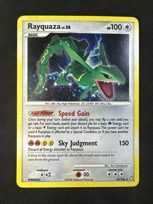 Rayquaza 14/146 Legends Awakened Holo Pokemon MJ - Image 1 of 4