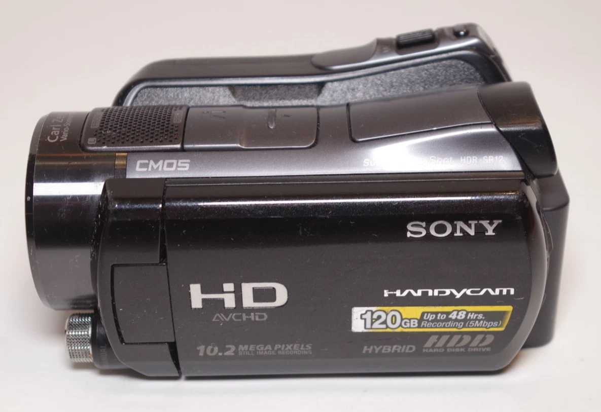 SONY Handycam SR12 120GB フルHDビデオカメラ Amazon.com : Sony HDR-SR12 10.2MP 120GB High Definition Hard