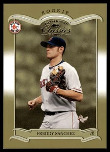 2003 Donruss Classics #163 Freddy Sanchez Boston Red Sox RC #/1500 NM - Bild 1 von 4