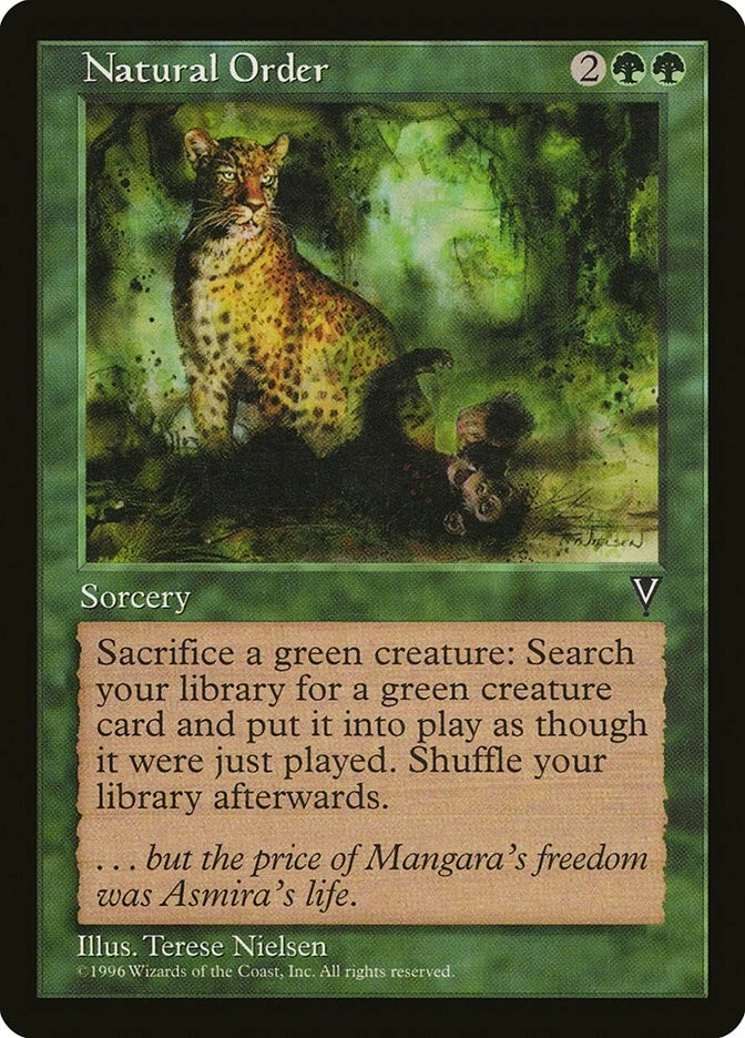 MTG Natural Order - VIS Visions NM - image 1 of 1