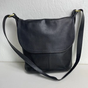 Vintage Coach Whitney Bag 4115 Black USA 1990s Large Lightweight Collection - Picture 1 of 13