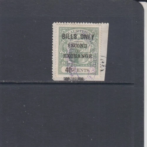 224 - Mauricio factura solo ingresos escasos sello de 40 centavos Foto 1 de 1