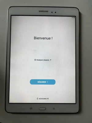 TABLETTE ANDROID SAMSUNG TAB A 16 Go RAM 1,5 Go TFT 9,6" WIFI SM-T550 - Photo 1/3