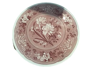 SPODE BOTANICAL PINK Dinner Plate (26cm) Archive Collection Georgian Series - Picture 1 of 3