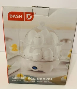 Dash Deluxe DEC012WH 12 Eier Schnellkocher - Weiß - Bild 1 von 4