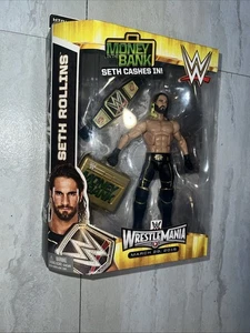 WWE Elite Seth Rollins Cashes In Money In The Bank Actionfigur MITB Neu in OVP - Bild 1 von 3