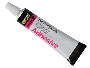 Everbuild Stick 2 All Purpose Strong Clear Adhesive Tube 30ml - Picture 1 of 1