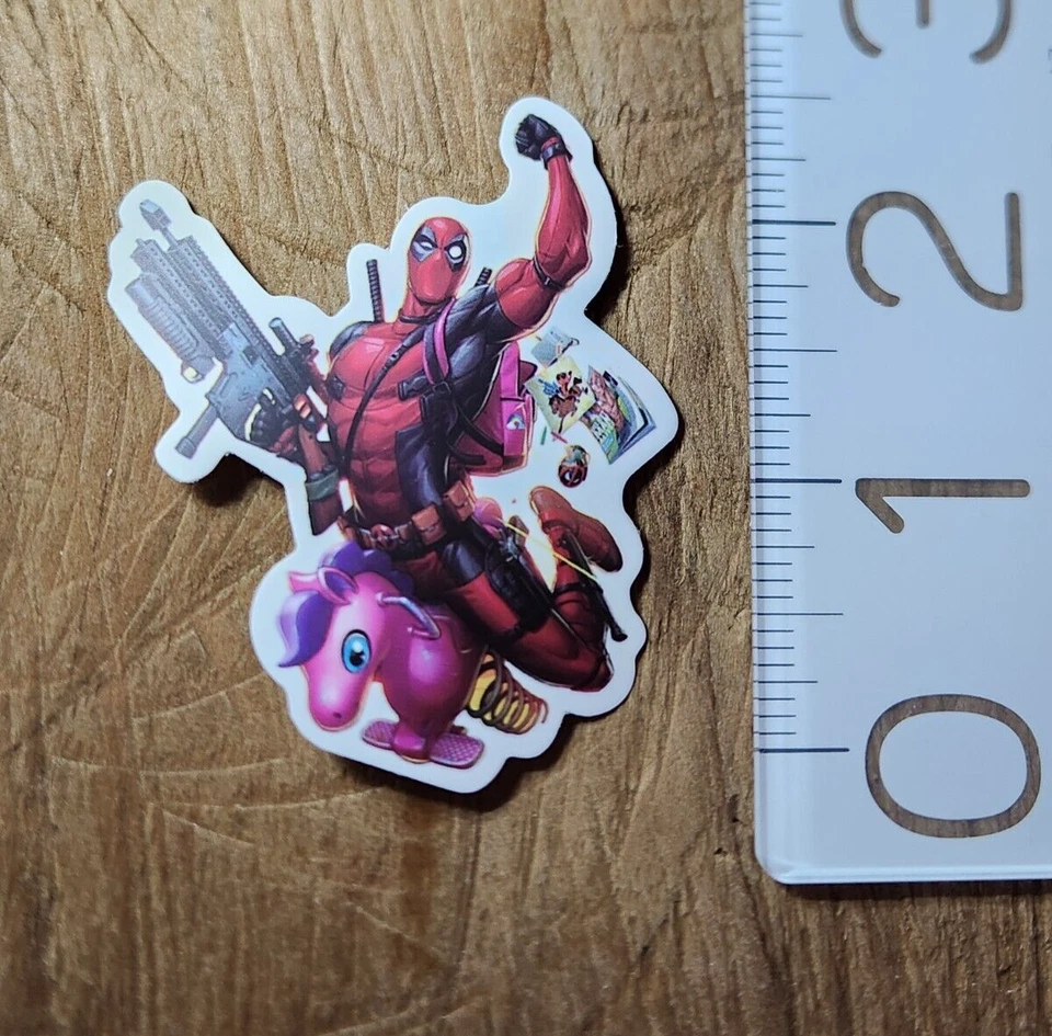 Deadpool Sticker Deadpool Decal Marvel Avengers Sticker Super Hero Ryan Reynolds - Image 1 of 1