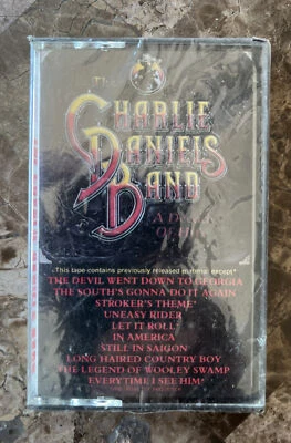 THE CHARLIE DANIELS BAND A DECADE OF HITS CASSETTE 1983 - Brand New / Sealed - Image 1 of 3