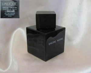 VINTAGE LALIQUE PERFUME BOTTLE ENCRE NOIRE FRANCE - Picture 1 of 8
