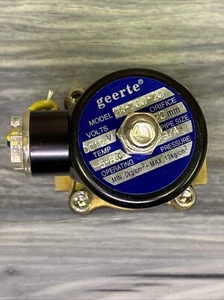 Geerte 2W-200-20 Direct Acting 3/4" DC 12V Water Oil Electric Solenoid Valve - Foto 1 di 7