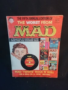 Mad Magazine WORST FROM MAD FIFTH ANNUAL EDITION 1962 NO RECORD - Picture 1 of 3