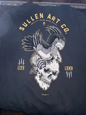 Sullen Art Co Craft Collection 连帽运动衫男式 L 码 — 第 1/4 张图片