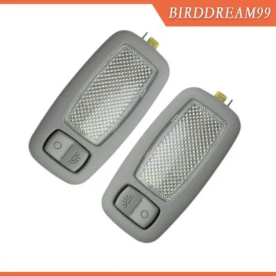 2x Lámpara de luz de espejo tocador visera interior gris para Hyundai i45 YF Sonata 11-15 Foto 1 de 4