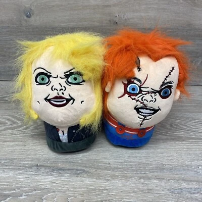 Zapatillas Chucky and Tiffany Terror Peluche Adulto Unisex Personaje S M Bioworld Nuevas con Etiquetas Foto 1 de 4