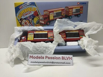 Chipperfields AEC Cage truck & trailer Corgi 97889 - Photo 1/4