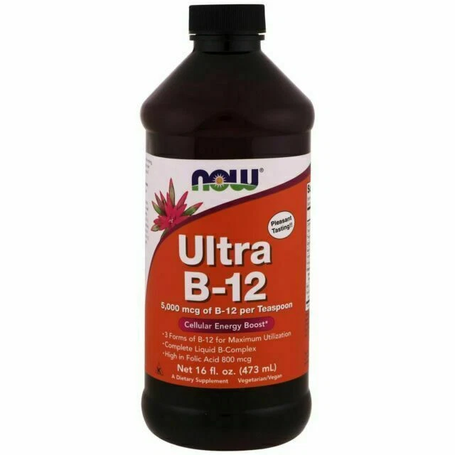NOW Foods Ultra B-12 Cellular Enery Boost - 473ml