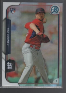 TIM COONEY 2015 BOWMAN CHROME REFRACTOR ROOKIE CARD #177 /499 - Picture 1 of 1