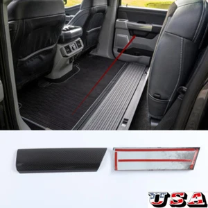 For 2021-2022 Ford F150 Accessories 2Pcs Interior door handle Carbon Fiber Trims - Picture 1 of 7