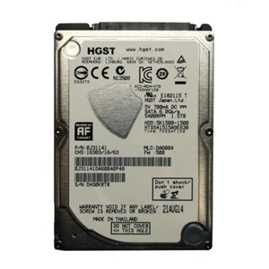 HGST 1.5TB HTS541515A9E630 5400RPM 32MB SATA 2.5" Laptop Hard Disk Drive - Afbeelding 1 van 3