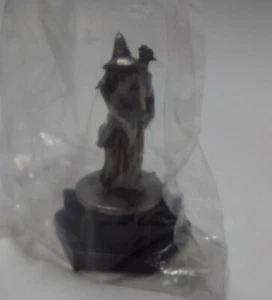Lord of The Rings Pewter Gandalf Trivial Pursuit Game Token New Sealed 1996 (B5) - Picture 1 of 2