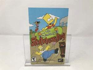 Los Simpson Skateboarding - Sony Playstation 2 PS2 - Solo manual de instrucciones - Imagen 1 de 1