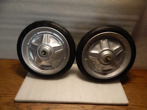 2 x DDR Räder Vollgummi für Dreirad Roller Liliput - Bild 1 von 2
