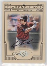 2008 Donruss Threads Diamond Kings Signatures /474 Lars Anderson #DK-4 Auto