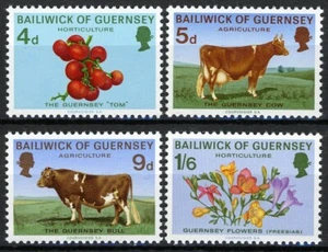 Guernsey 1970, Hauswirtschaft Set postfrisch, Mi 31-34 Kat 22€ - Bild 1 von 1