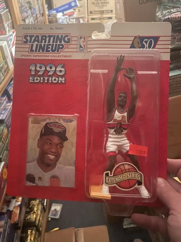 Dikembe Mutumbo Atlanta Hawks NBA Starting Lineup Action Figure NIB Kenner NIP Cover