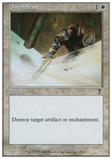 Magic the Gathering MTG Disenchant (13) Seventh Edition   LP