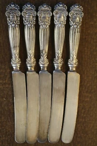 5 Vintage Sterling Messer - Bild 1 von 10