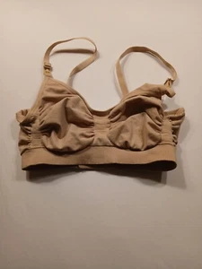 Skims Everyday U-Ausschnitt Bralette Damen Ocker Seamless Gr. L/XL G92-47 - Bild 1 von 3