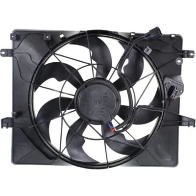 New Radiator Fan Fits 2013-2014 Hyundai Genesis Coupe 253802M500 HY3115147 - Image 1 of 4