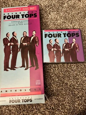 Four Tops Anthology (2 Disc Set, 1986, Motown)  EXCELLENT CONDITION* Long Box - Image 1 of 4