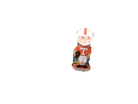Adorable TENNESSEE VOLUNTEERS Aminco Bobble Head Stick Back Pin pre-owned Cover
