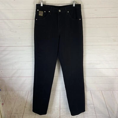 Pantalones de mezclilla Cinch para hombre etiqueta verde calce relajado talla 34 negros 100 % algodón (34x37,5) Foto 1 de 4