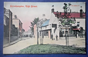 Postcard POSTED 1908 HIGH STREET SHIREHAMPTON BRISTOL - Picture 1 of 3