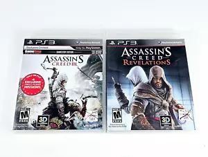 Lotto Assasin’s Creed III e Assasins Creed Revelations PlayStation 3 PS3 CIB - Foto 1 di 4