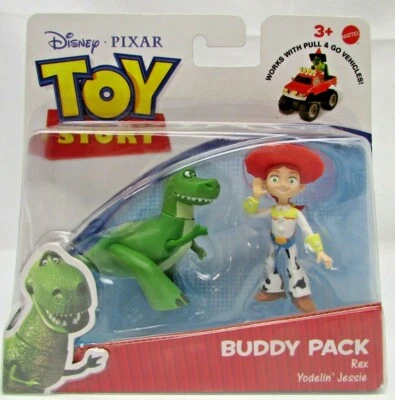Disney Pixar Toy Story Buddy Pack Rex Yodelin' Jessie NEW See Description - Image 1 of 4