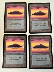 Magic the Gathering MTG Island v.2 Gold Beta NM- (Beta Bob) - Picture 1 of 9