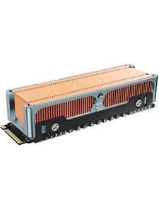 Dissipateur thermique Q150 M.2 ailettes Cooper avec cadre en aluminium dissip... - Photo 1/6