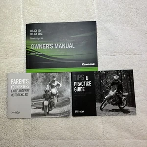 2020 KLX110L authentic Owners Manual Booklet KLX110 OEM KLX110L Owners Manual - Picture 1 of 8