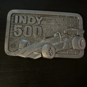 Vintage Indianapolis 500 Belt Buckle Capp & Knudsen - Picture 1 of 3