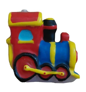 Choo Choo Train Candles (4) - Birthday Party Supplies - Picture 1 of 1