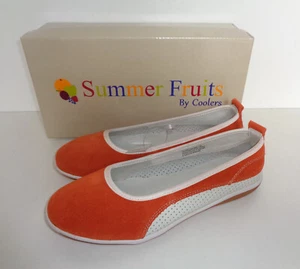 Scarpe estive Coolers donna pelle nuove slip on casual ballerine decolte taglia 6 - Foto 1 di 9
